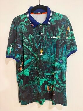RLX Ralph Lauren Polo M Birds Paradise Golf
